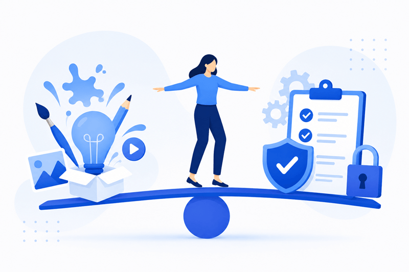 Balancing Creativity and Compliance