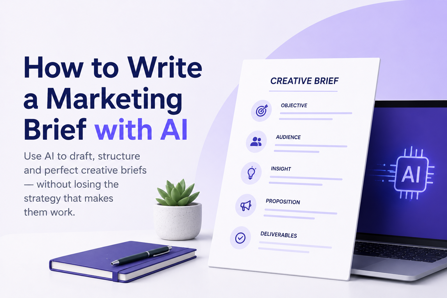 How Marketing Teams Use AI to Write Better Briefs, Faster